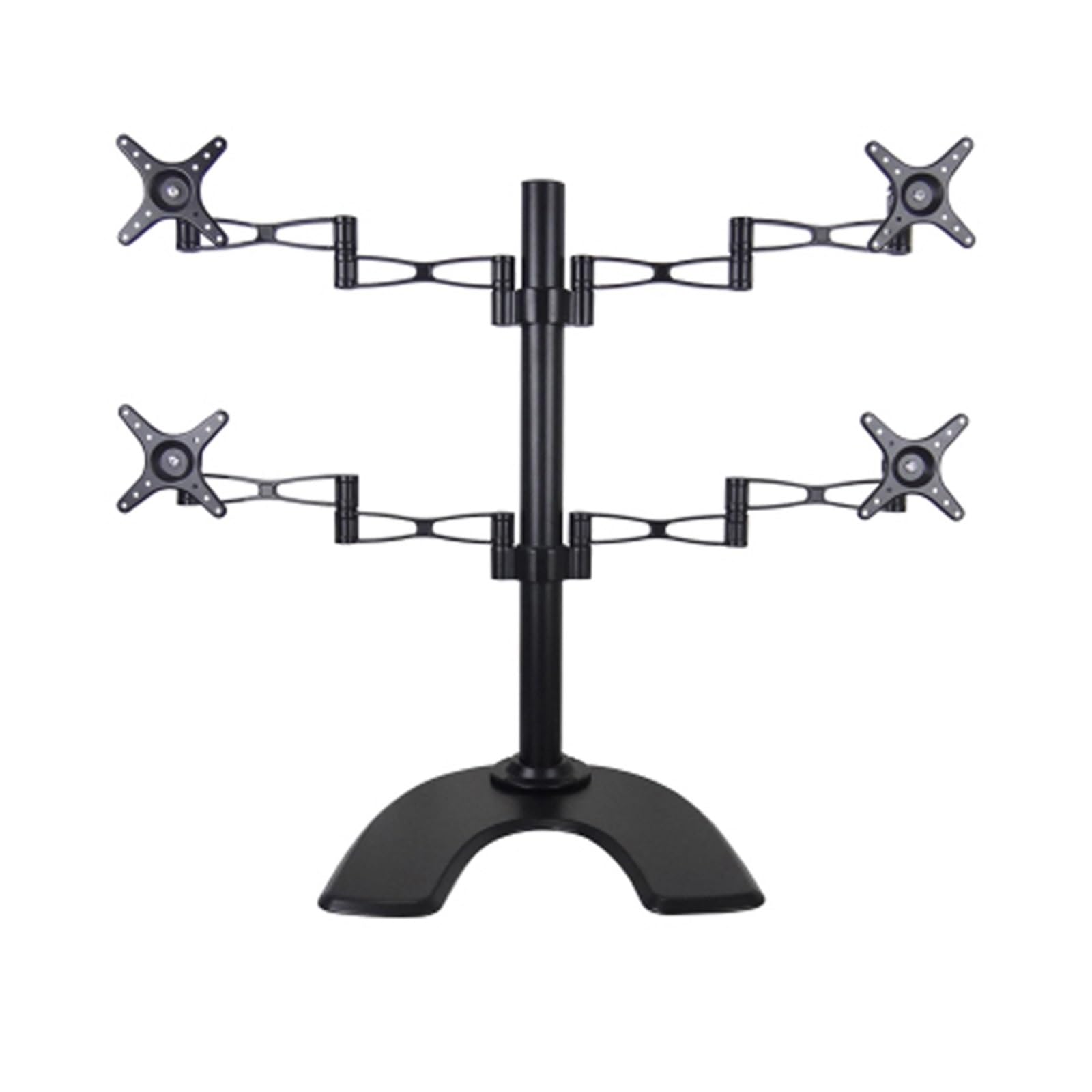 DL-TS904 quatre écrans solution contre le désordre avec rotation 360 base stable