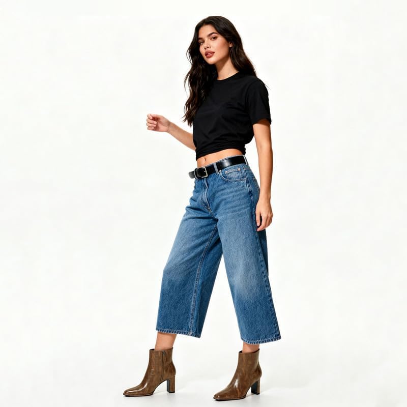 Womens Chunky Heel Ankle Boots for Women Retro Square Toe Side Zipper Booties Comfortable Short Winter Boot