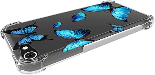 Miniatura 4 de Bohefo Funda transparente compatible con iPod Touch 7iPod Touch 6iPod Touch 5 para niñas y mujeres, bonita funda protectora de TPU suave a prueba de