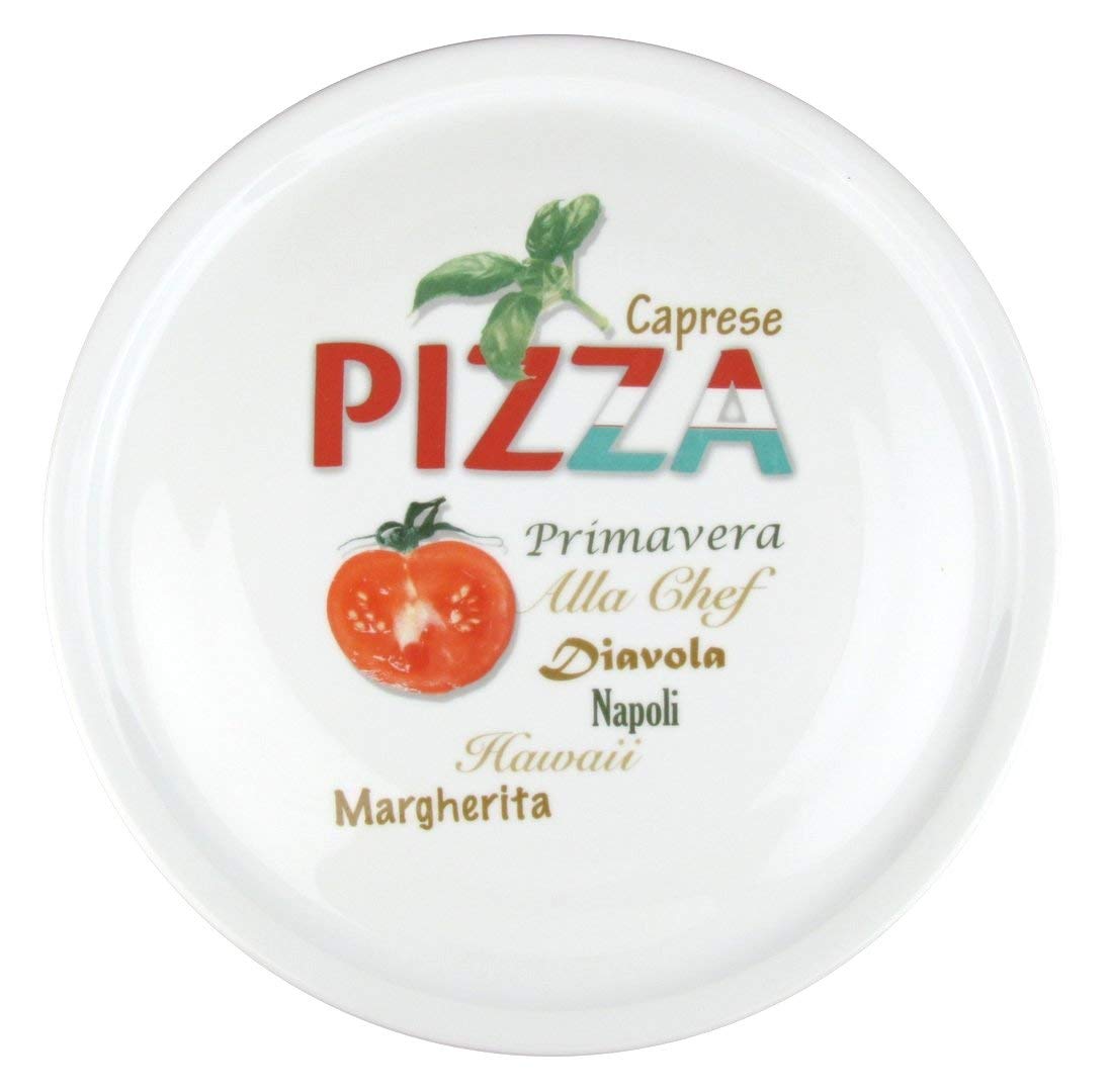Retsch Arzberg - Juego de 4 platos para pizza y pasta (2 platos de pizza y 2 platos de pasta XXL, 30 cm de diámetro)