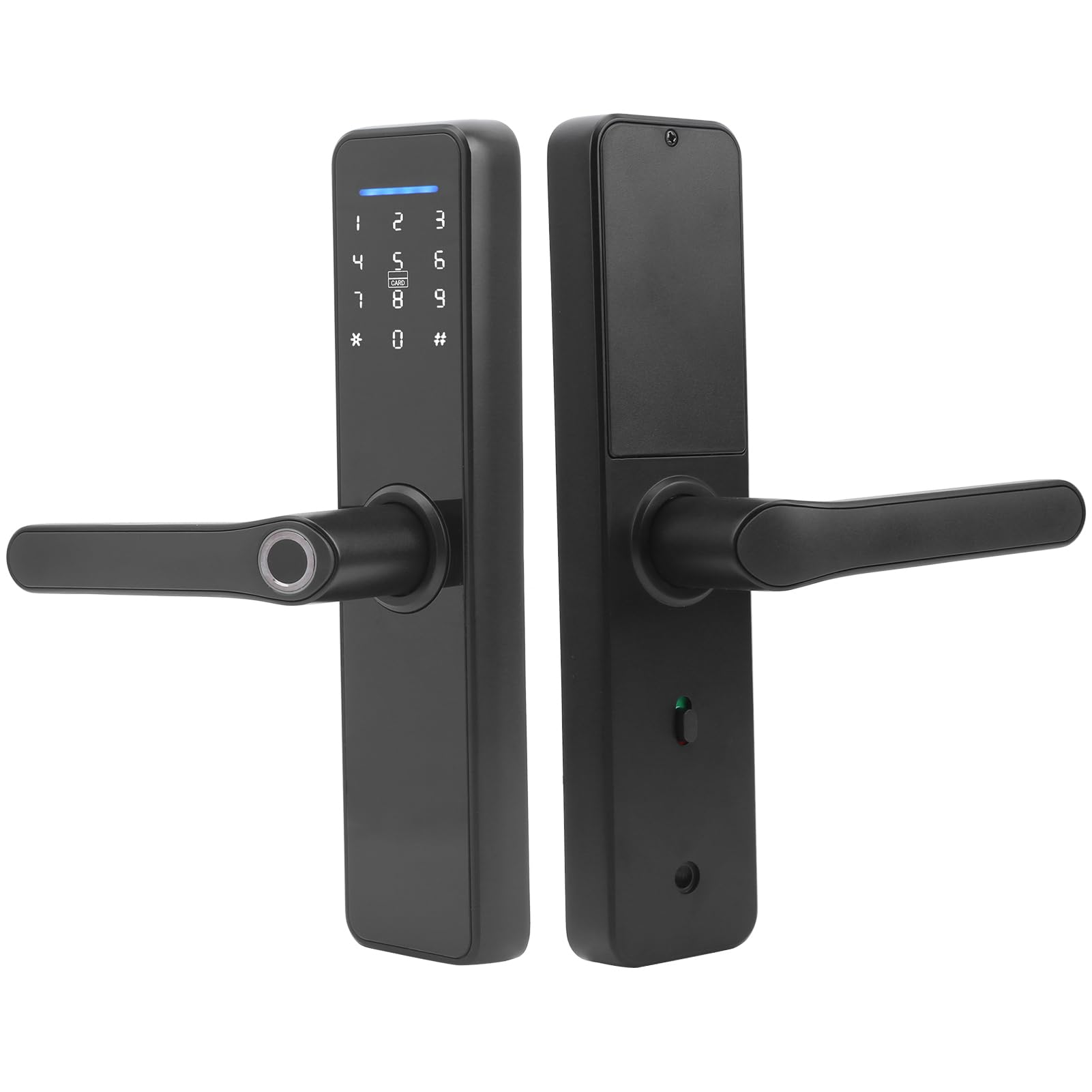 Cerradura Inteligente Cerradura Inteligente Smart 33 × 19 × 12 Smart Wifi Serratura Elettronica Impronta Digitale Password Ic Card Chiavi Meccaniche Sblocco per Tuya