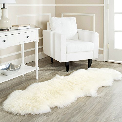 Waysoft Genuine New Zealand Sheepskin Rug, Luxuxry Fur Rug For Bedroom Living Room, Fluffy Wool Rugs For Chair Cover, Motorcycle Seat Cover #TOP5