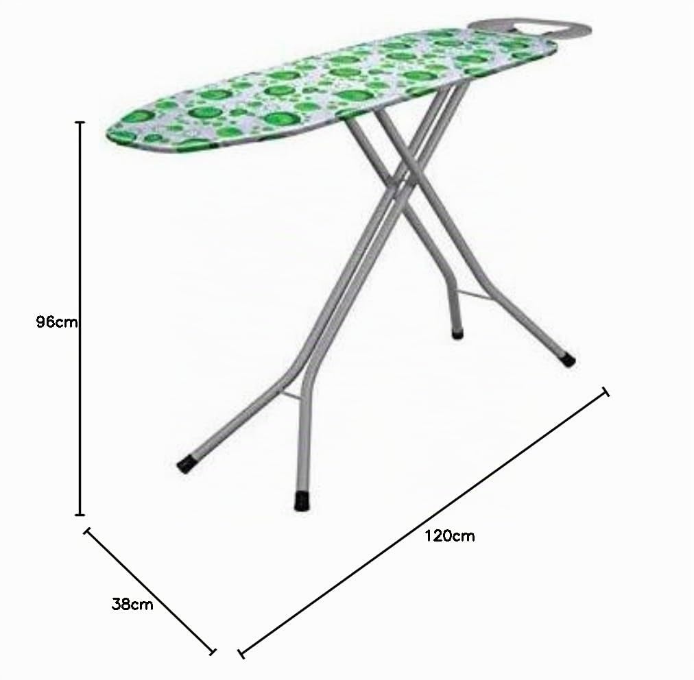 MAURY'S Asse Da Stiro Medium 38cm x 120cm Con Porta Ferro E Copriasse Incluso