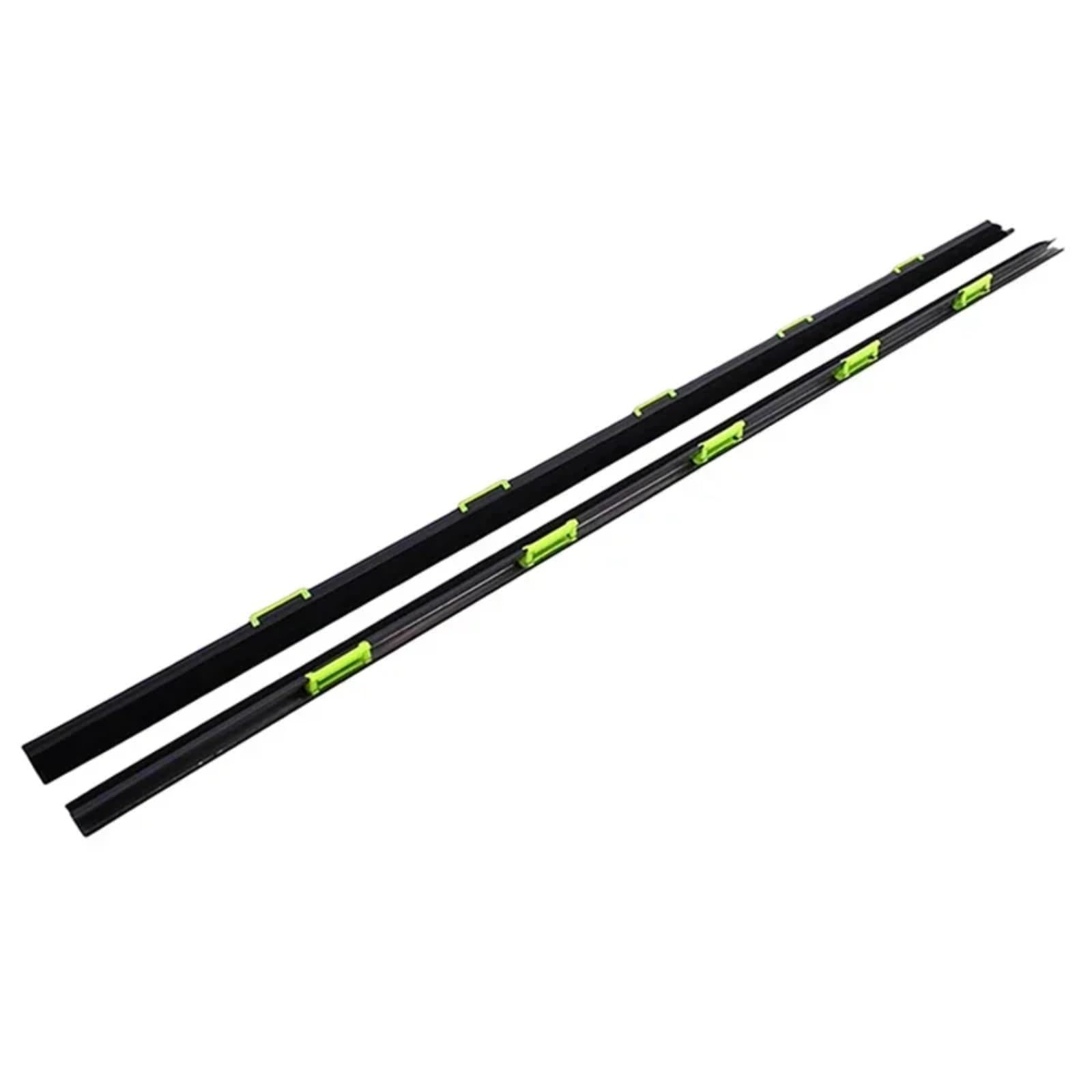 Glilar One Color Automotive Window Seals For Civic Ek 1996-2000 2Pcs Car Window Sealing Glass Pressure Strip Weatherstrip Molding Trim Seal