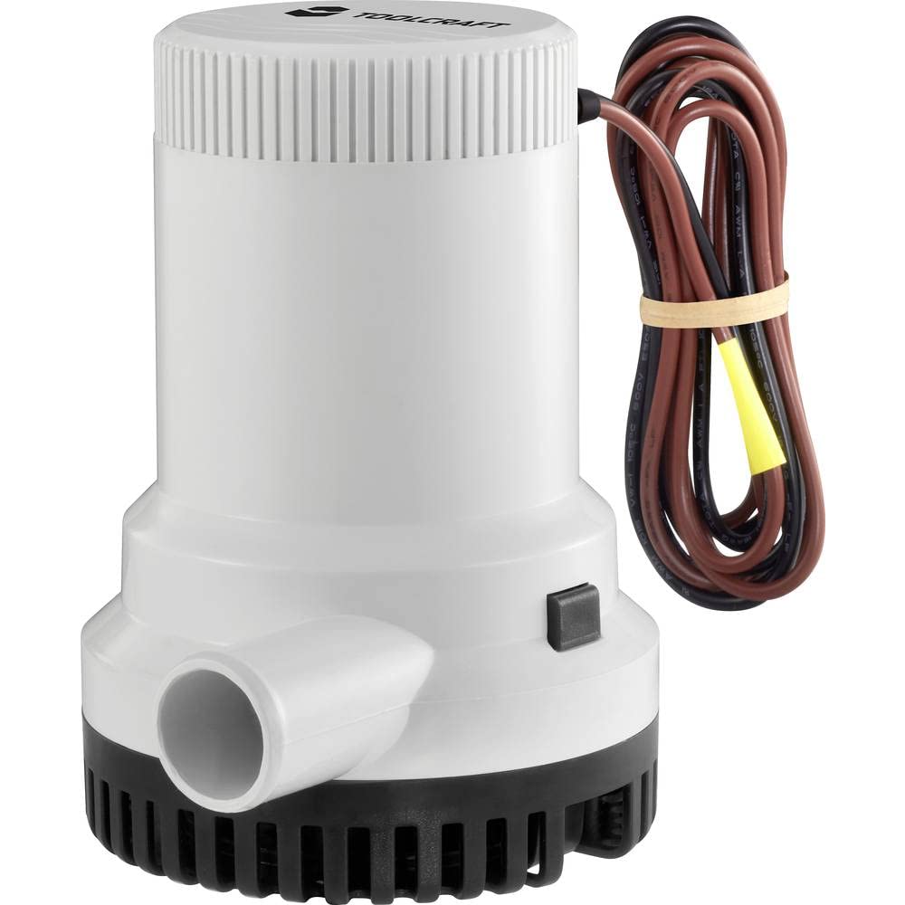 TOOLCRAFT TO-7159131 Bomba sumergible de baja tensión 5678 l/h 12 V/DC