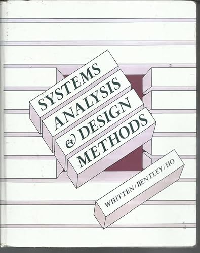 Systems Analysis & Design Methods 0801654645 Book Cover