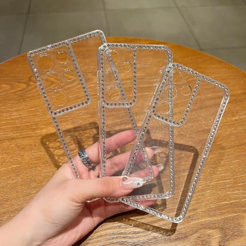Coque antichoc Galaxy S24 diamant transparente et ultra souple - 5
