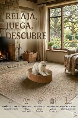 Lit griffoir chat carton durable structure bois confortable - 3