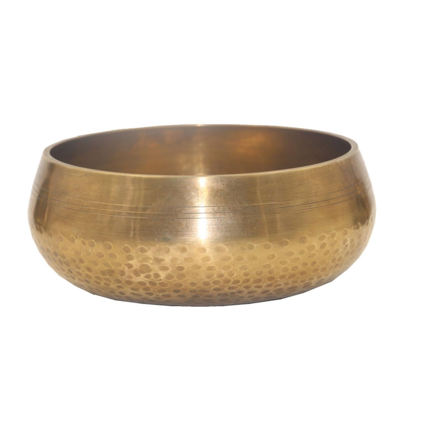 Bol chantant tibétain de 8 cm, méditation, fait main, en cuivre pur, son de Bouddha, tournant(12cm)