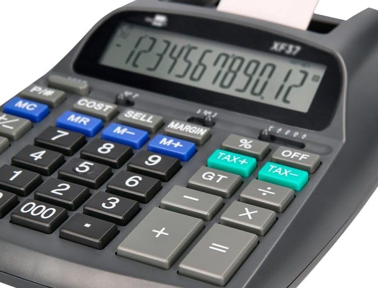 CALCOLATRICE CON STAMPA SCONTRINO NON FISCALE CALCOLATRICE NEGOZIO UFFICIO CASA