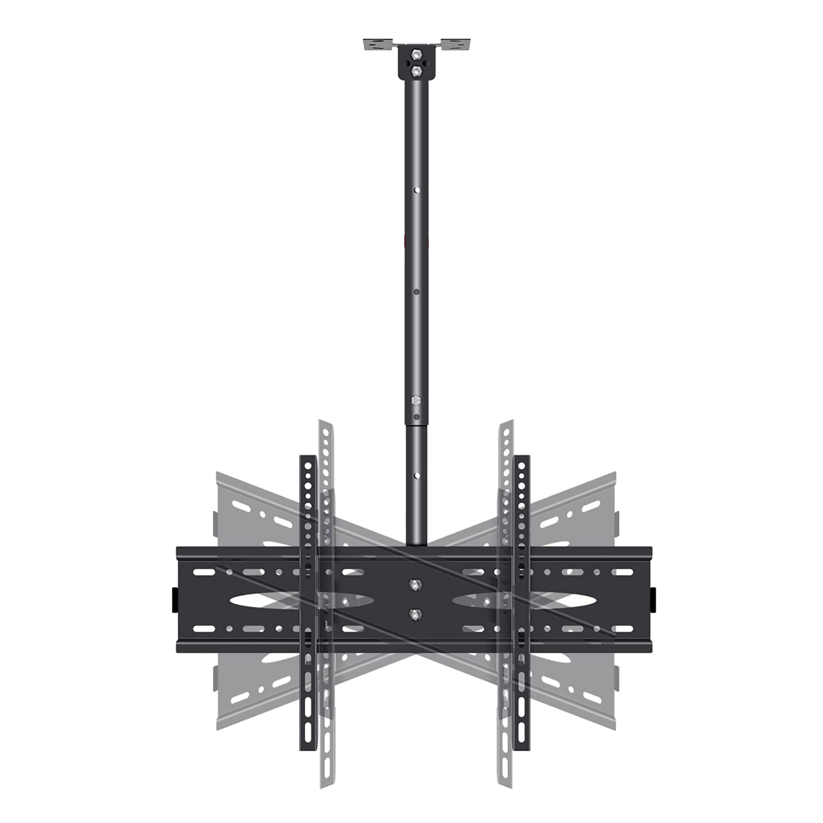 Support TV plafond pour écran LCD 40-60 pouces à mouvement complet