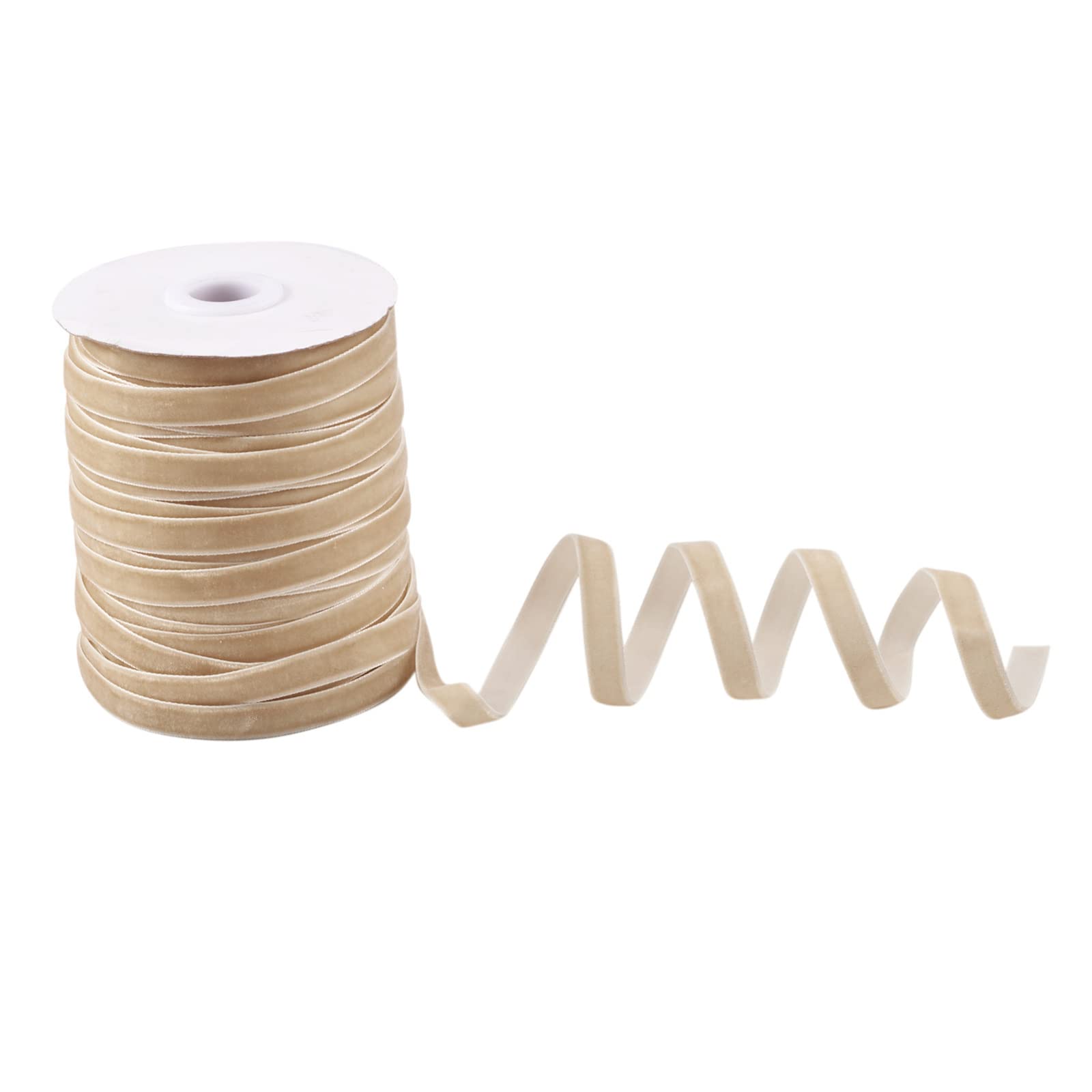 Rollo De Cinta De Terciopelo Pandahall – 50 Yardas, 3/8 Pulgadas, Rojo Violeta, Para Regalos, Lazos Y Manualidades