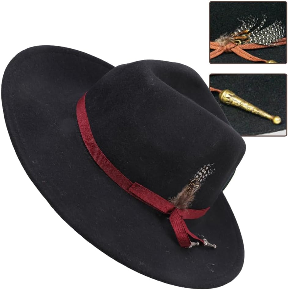 Gentleman Hat Minimalists Breathable Hat Steams Punk Hat Autumn Winter