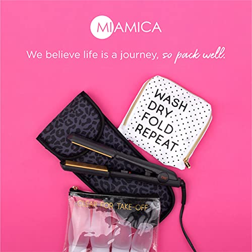 Miamica Zippered “My Pills ” Pill Case With 8-Day Removable Plastic Medicine Organizer, Gold Glitter, 3.5” L X 2.75” W X 1.25” H – Keep Your Vitamins And Pills Organized – Compact And Sleek Pill Box #TOP4