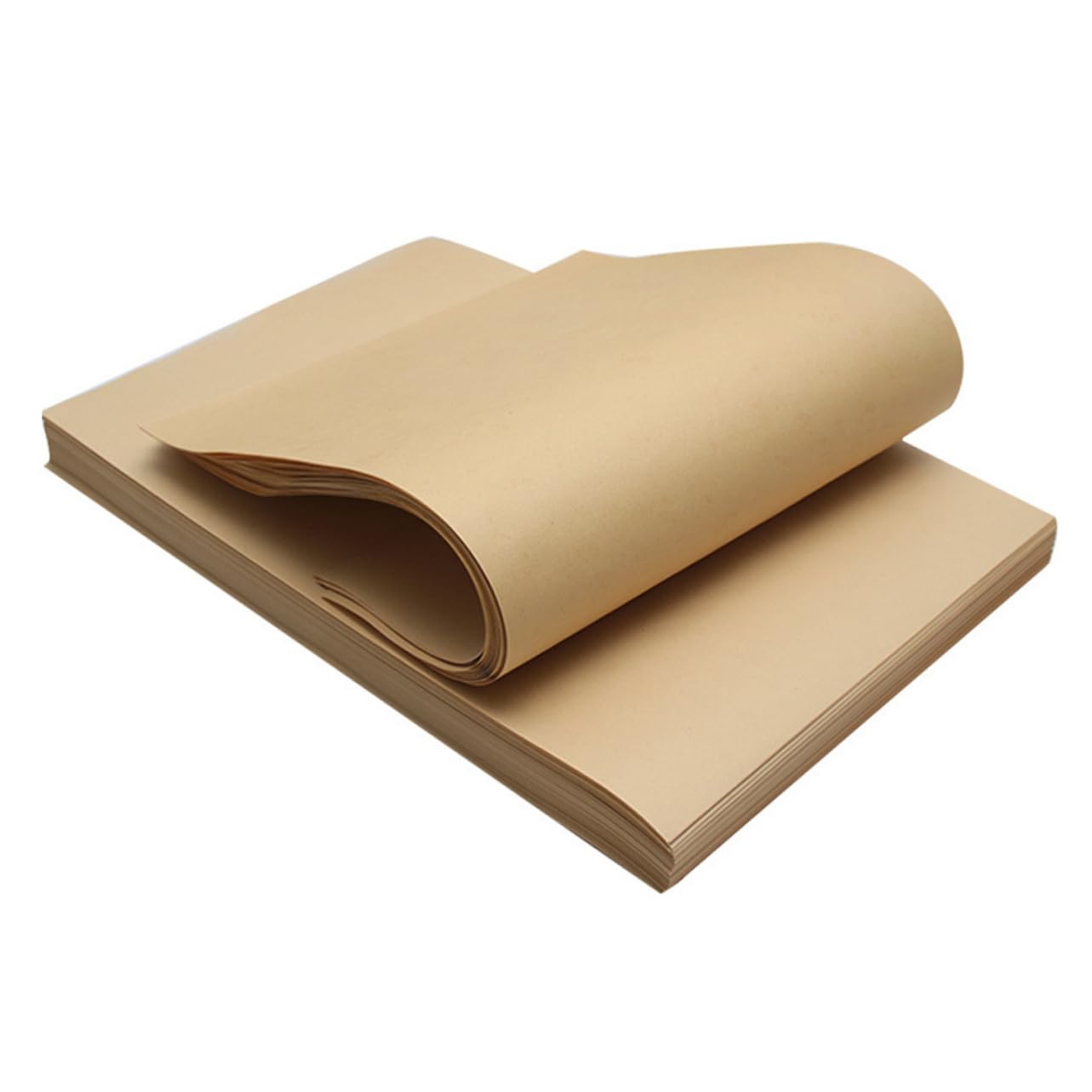PRETYZOOM Papel para Envolver Alimentos Papel Encerado 70g 29x29 Cm Resistente para Envolver Sándwiches y Queso Uso Alimenticio Desechable 300 Hojas