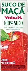 Suco Yakult 100% Maçã Caixa C/27 Unidades - Sem Açucares