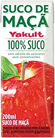 Suco Yakult 100% Maçã Caixa C/27 Unidades - Sem Açucares