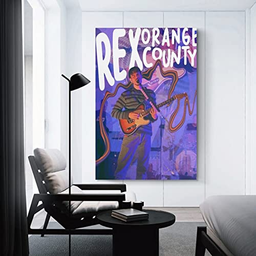 Poster du comté d'Orange Rex pour habiller un mur blanc vide - 3