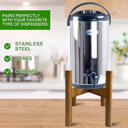 Adjustable Drink Dispenser Holder Stand (6-11 Inch) - Fit Beverage Dispenser, Water Filter Pitcher, 1-5 Gallon Water Jug Jar Bottle Container, Water Dispenser Countertop, Laundry Detergent Dispenser - Image 6