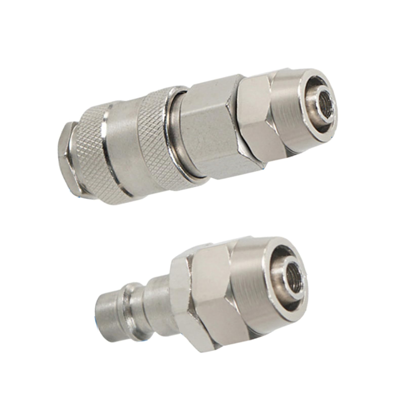 Pneumatic Fitting Quick Coupling Connector Coupler Air Hose Fittings Coupling Compressor Accessories Quickly Release Air Tube Fitting Connector Coupler