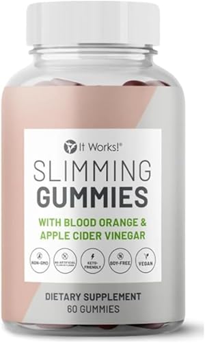 It Works! Gomitas adelgazantes - Gomitas cetogénicas ACV con extracto de naranja sanguina MOROSIL para controlar el peso y apoyar el sistema