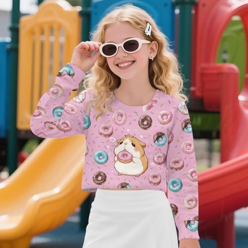 HUIACONG Children Sweatshirts Girls Long Sleeve Shirts for Kids Tshirts2