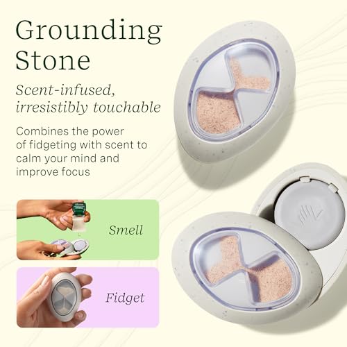 Lifelines Sensory Essentials Travel Set - Includes Everyday Aromatherapy Diffuser, Fidget Grounding Stone, Pen Diffuser & 3 Essential Oil Blends - Unique Sensory Gifts for Women & Men - Image 4