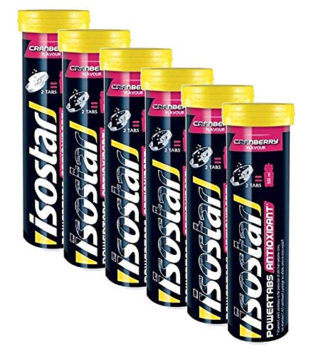 Isostar Powertabs Cranberry, 6 Tuben