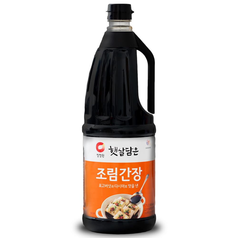 O'Food Soy Sauce, Naturally Brewed Premium Soy Sauce, All-Purpose, Rich, Perfect for Marinating and Seasoning (For Dressing & Sauces (Yangjo), 1.7 L)