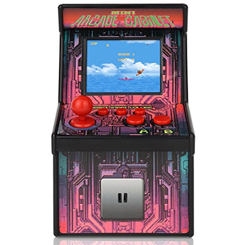 GBD Kids Mini Retro Arcade Game Cabinet Machine with 200 Handheld Video Games 2.5'' Display Joystick Buttons Game Player for Kids Boys Girls Birthday Christmas Gifts Electronic Novelty Toys - Thumbnail 6