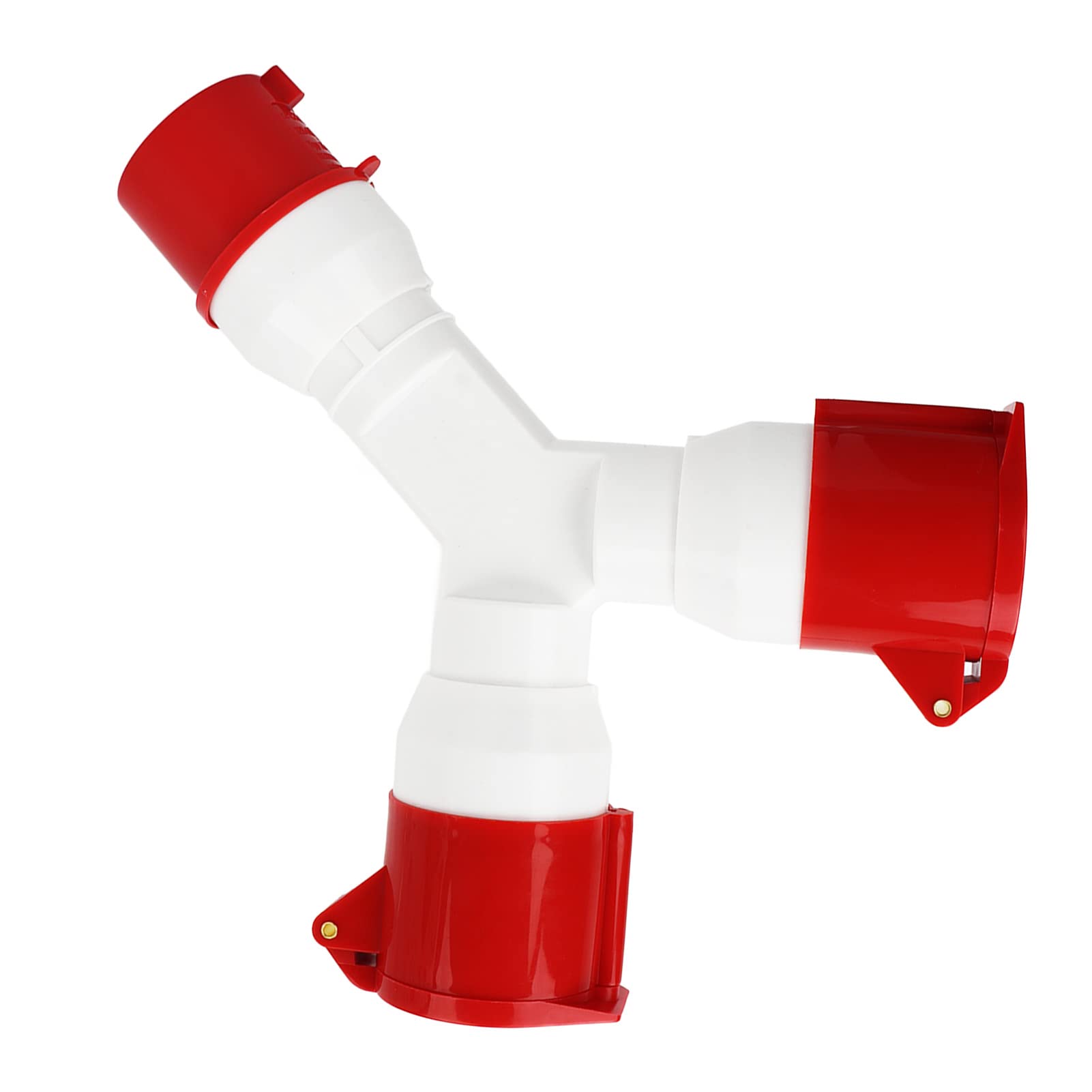 Dioche Enchufe de Fase Y Enchufe Industrial en Forma de Y Conector IP44 5 Pines 380‑415V 32A 3P+N+E Industrial para Aplicaciones de Servicio