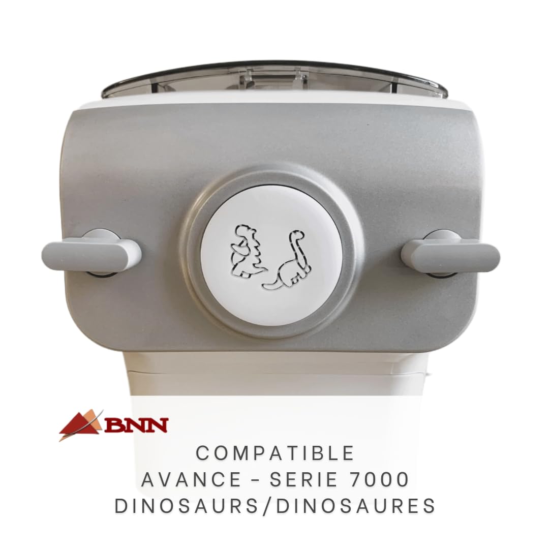 BNN - Avance/Serie 7000 - Creste di gallo 7mm x 1mm ASCRET74 - Pasta Disc compatibile con Philips Pasta Maker Avance/Serie 7000