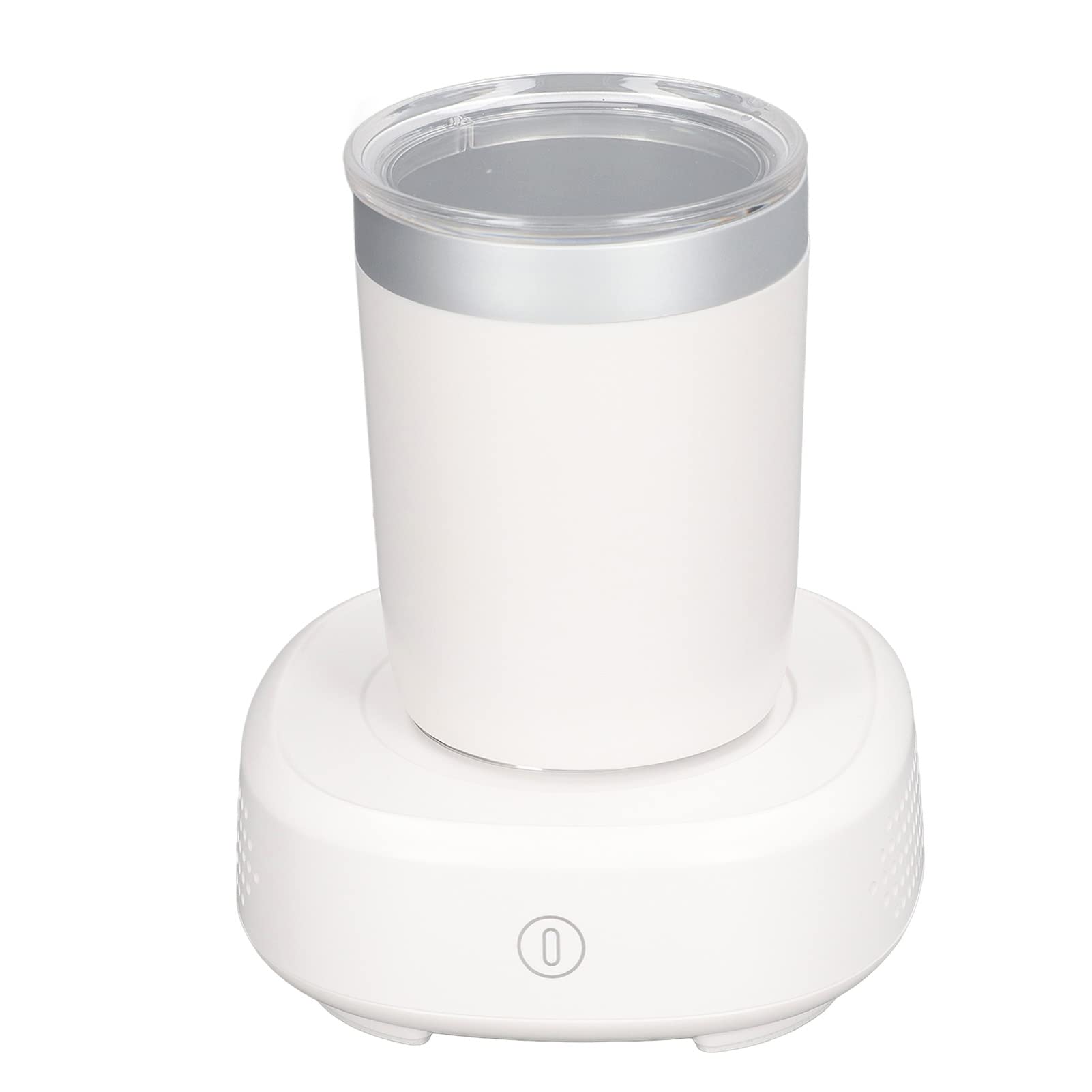 FLEXMAN 2 in 1 Coffee Mug Warmer and Cooler Set, 36W One Key Switching Desktop Drink Cooler and Warmer with Cup for Coffee Drink Milk Beer Beverage