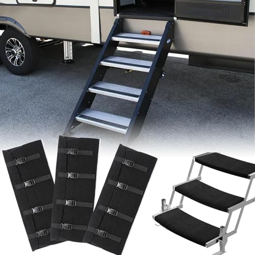 Alfombras envolventes para escalones de auto en viajes al aire libre y acampada 2