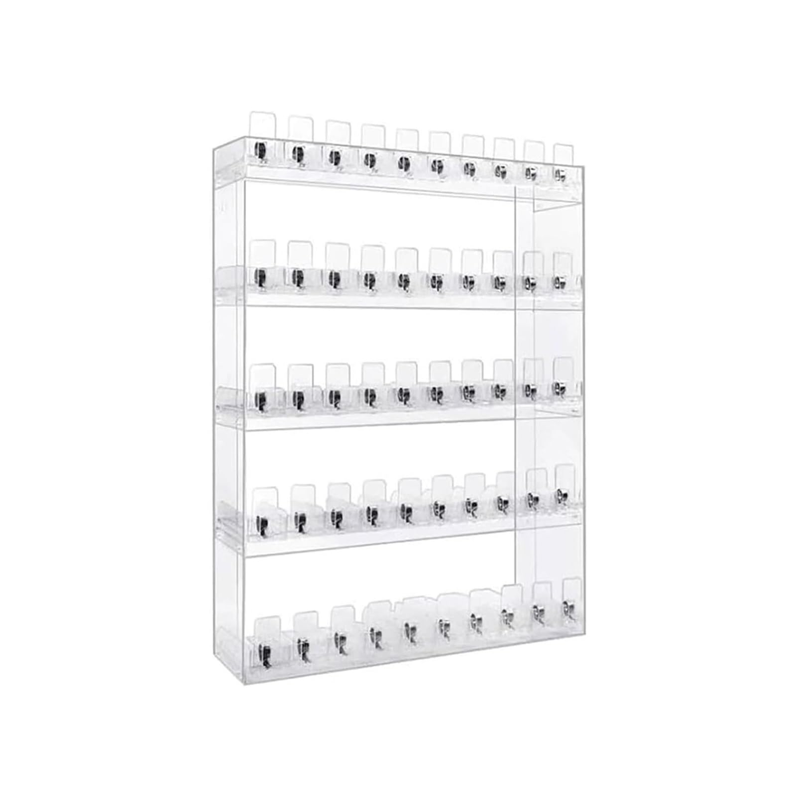 Zigarettenständer, mehrstöckig, für Einzelhandelsgeschäfte geeignet, mit automatischem Zigarettenhalter, Vitrine, Zigarettenetui-Schieber, Zigarettenständer für den Einzelhandel (50,5 x 29 x