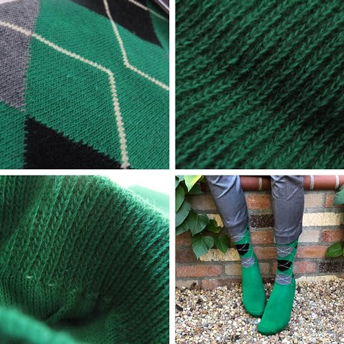 Spotlight Hosiery Elite Quality Colorful Soft Cotton Junior's Groomsmen/Ring Bearer Wedding Argyle Dress Socks4