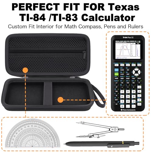 Case TI-84 Plus CE Texas Instruments Khanka protection contre les rayures de sac à dos - 6