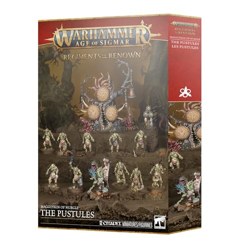Games Workshop - Warhammer Age of Sigmar - Maggotkin of Nurgle - Regiment of Renown The Pustules