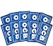 Produktbild OCB Paper Blau Gummizug 10 Heftchen, a 100 Blatt, Celebrate it!