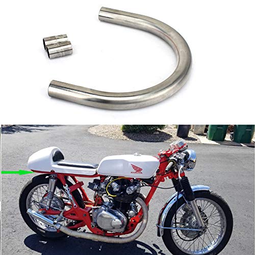 Tarazon 1" Universal Stainless Steel Cafe Racer Rear Frame Hoop Brat Style Seat Large Cc Bike #TOP3