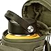 Exo-Tek H2O MOLLE Water Bottle Pouch Hydration Carrier – Use as MOLLE Water Bottle Holder, Water Pouch, Hydration Carrier – Fits Up to 40 oz. Wide-Mouth Bottles (OD Green)