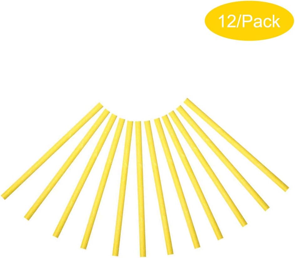 Sidith Drain Cleaner Sticks, Sink Deodorizer (48 Pcs), Sink Freshener to Keep Odor Free As Seen On TV for Bathroom, Kitchen, Toilet, Shower drain (Lemon)
