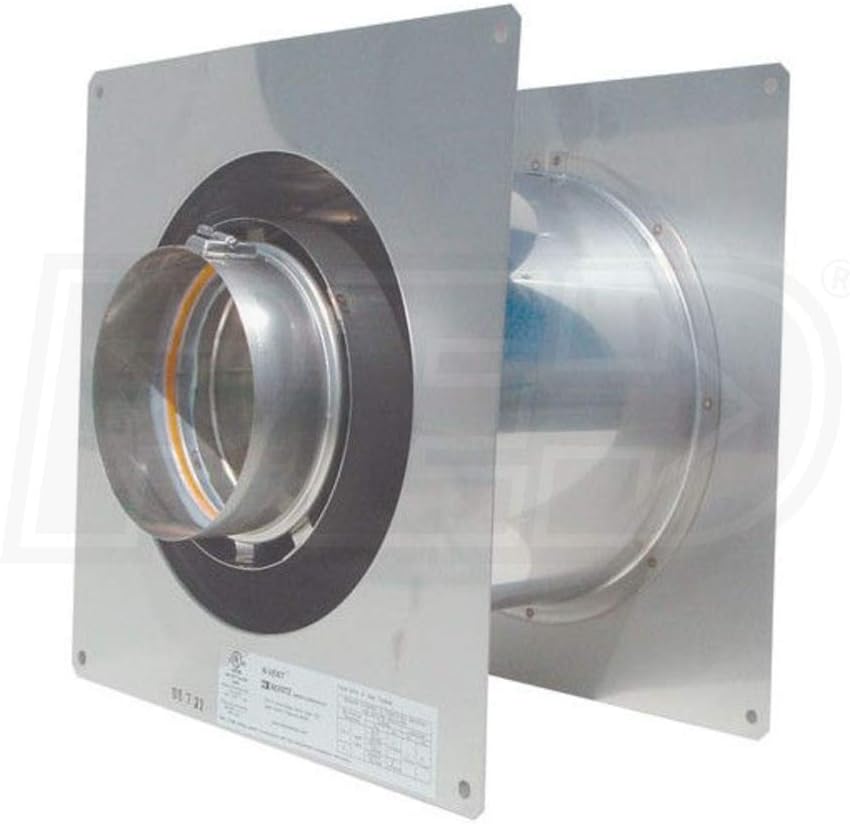 Noritz WT4 Wall thimble horizontal wall penetration for 4 Stainless Steel