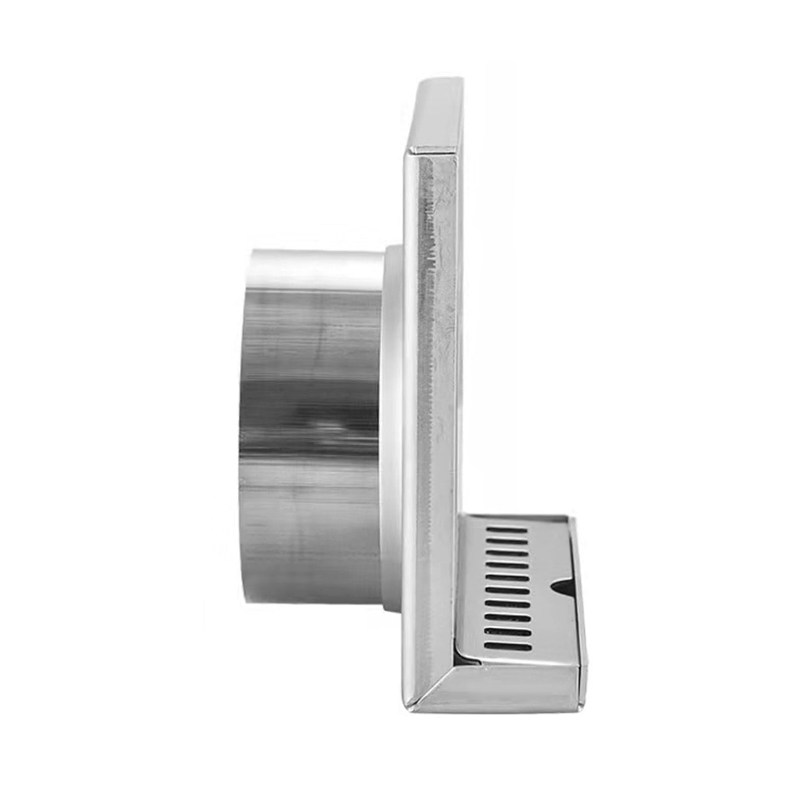 Anti-wear L Shape Stainless Steel Bathroom Insert Floor Drainer Square Corner Floor Drain Wall Corner Drain Square Wall