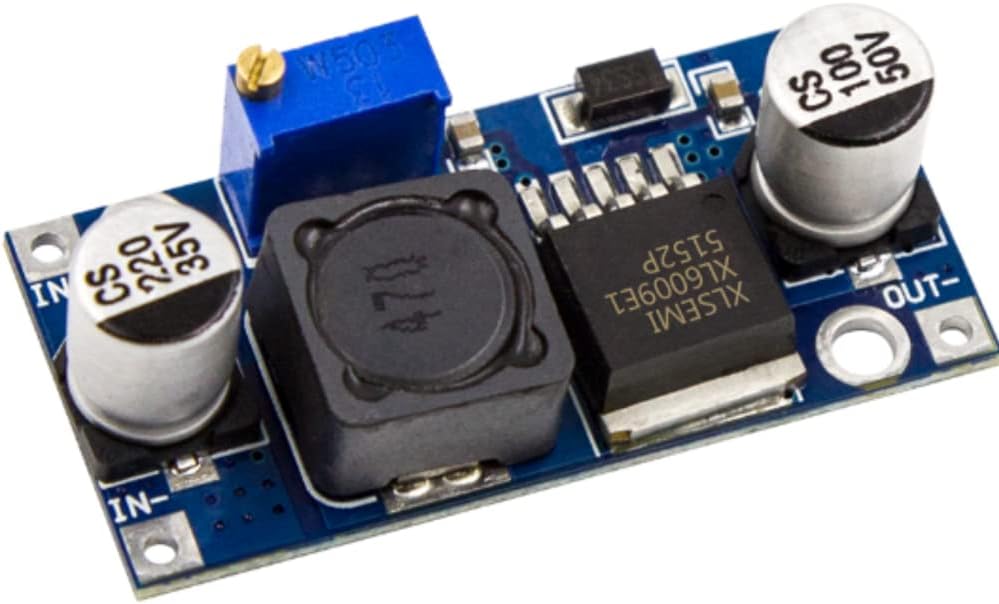 Generic | XL6009 DC to DC Step Up Converter Module - High Efficiency Power Conversion for Electronics, Adjustable Voltage Range, Compact Design