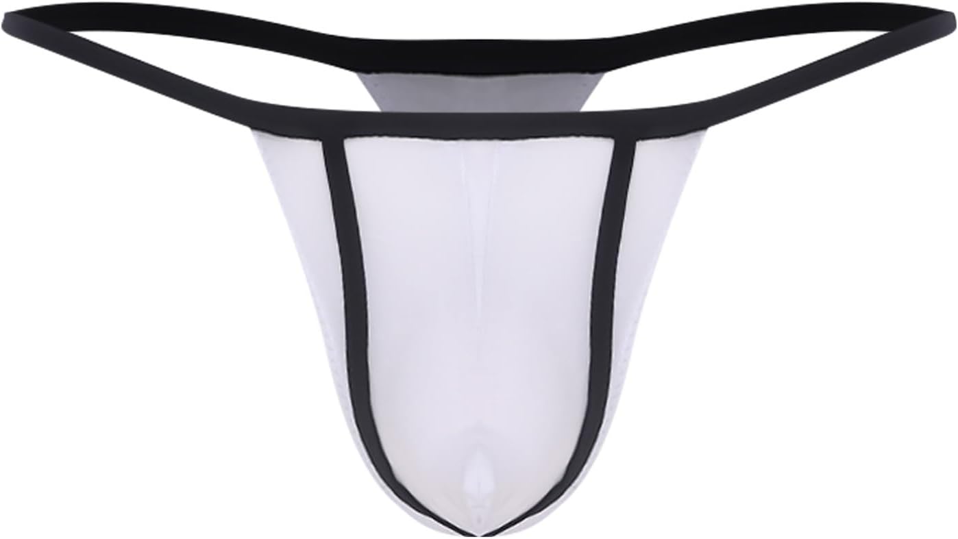 CHICTRY Mens Underwear Girly Briefs Pajamas Panty Sissy Lingerie Thongs Bikini Briefs Underpants