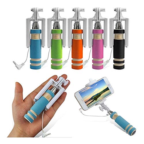 Vasara Mini bastone per selfie pieghevole con autoscatto