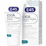 E45 Cica Soothe & Repair Cream - Protects and Restores Dry, Sensitive & Irritated Skin, Reduces Redness - With Natural Ingredients, Fragrance Free, 50ml