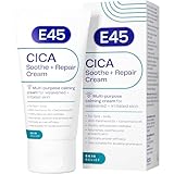 E45 Cica Soothe & Repair Cream - Protects and Restores Dry, Sensitive & Irritated Skin, Reduces Redness - With Natural Ingredients, Fragrance Free, 50ml