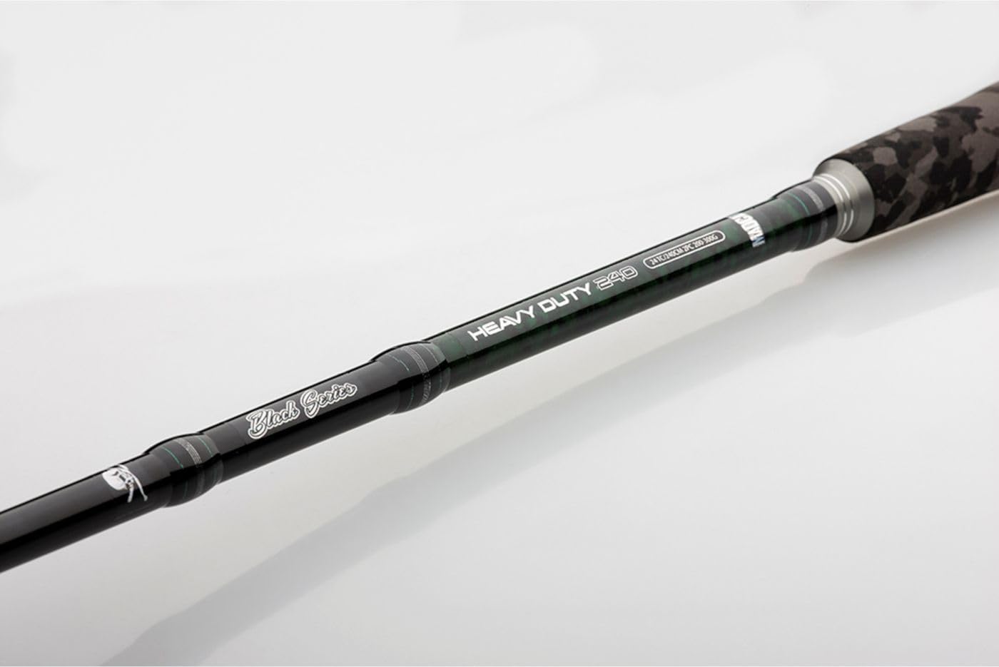 MadCat Negra Resistente 240 cm 200-300 g - Caña de Pescar para Siluro y Waller